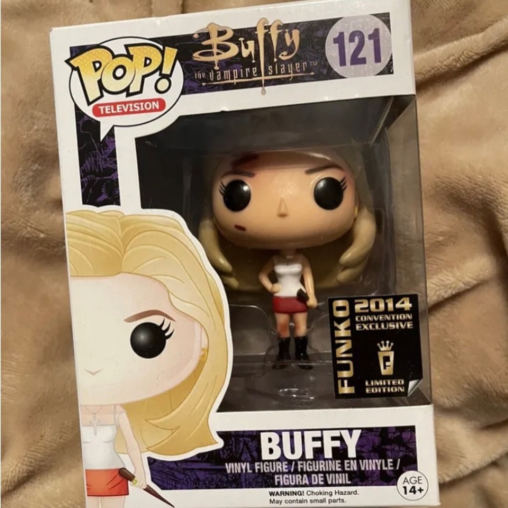 Buffy the Vampire Slayer Buffy 121 2014 Convention Exclusive Funko Pop - RARE